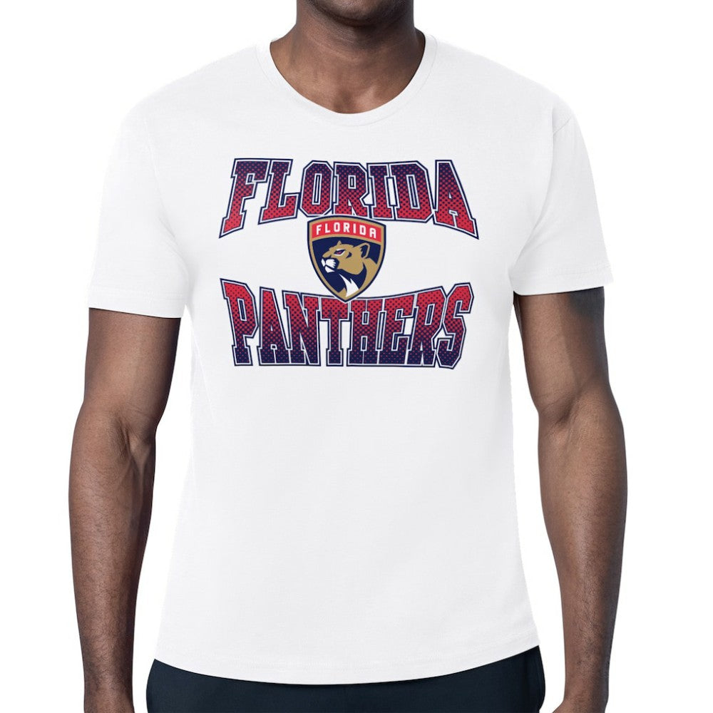 Florida Panthers Starter Comic Style Team Graphic T-Shirt - White | NHL Clearance