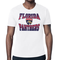 Florida Panthers Starter Comic Style Team Graphic T-Shirt - White | NHL Clearance