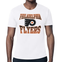 Philadelphia Flyers Starter Comic Style Team Graphic T-Shirt - White | NHL online