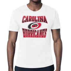 Carolina Hurricanes Starter Comic Style Team Graphic T-Shirt - White | NHL near me