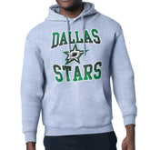 Dallas Stars Starter Comic Style Team Graphic Hoodie - Gray | NHL Clearance