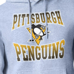 Pittsburgh Penguins Starter Comic Style Team Graphic Hoodie - Gray | NHL sale