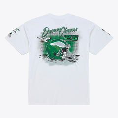 Philadelphia Eagles Dream Chasers Champions T-Shirt - White - Mitchell & Ness