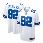Quinnen Williams Dallas Cowboys Game Jersey - White - Nike