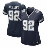 Quinnen Williams Dallas Cowboys Women's Team Game Jersey - Navy - Nike