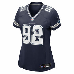 Quinnen Williams Dallas Cowboys Women's Team Game Jersey - Navy - Nike