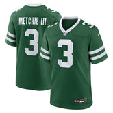John Metchie III New York Jets Team Game Jersey - Legacy Green - Nike