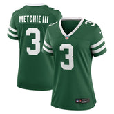 John Metchie III New York Jets Women's Team Game Jersey - Legacy Green - Nike