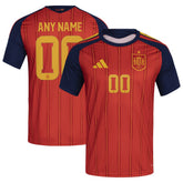 Adidas - Spain National Team FIFA x World Cup 2026 Home Replica Custom Jersey - Red