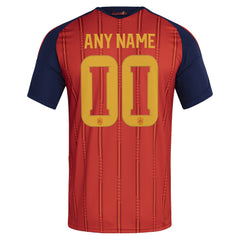 Adidas - Spain National Team FIFA x World Cup 2026 Home Replica Custom Jersey - Red