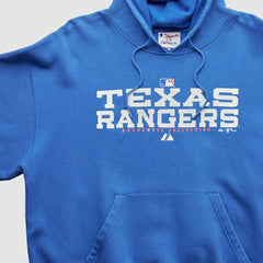 Texas Rangers Majestic 2000s Hooded Pullover Sweatshirt Near Me
