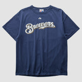 Milwaukee Brewers Majestic 2008 T-shirt Online