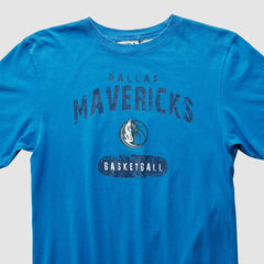 Vintage Dallas Mavericks 2010s T-shirt Blue