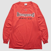Tampa Bay Buccaneers NFL 2000s Long Sleeve T-shirt - Red Vintage - Fanatics