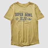 New Orleans Saints Reebok 2010 T-shirt - Yellow Vintage - Fanatics