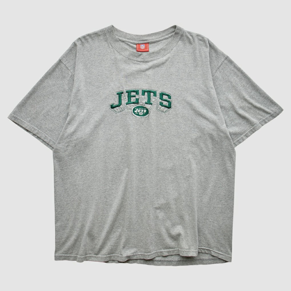 New York Jets NFL 2000s T-shirt - Heather Gray Vintage - Fanatics