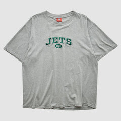 New York Jets NFL 2000s T-shirt - Heather Gray Vintage - Fanatics