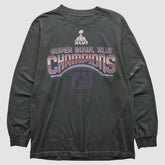 New York Giants 2012 Long Sleeve T-shirt - Black Vintage - Fanatics