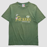 Green Bay Packers Logo Athletic 90s T-shirt - Green Vintage - Fanatics