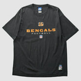 Cincinnati Bengals Reebok 2000s T-shirt - Black Vintage - Fanatics
