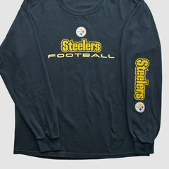Pittsburgh Steelers NFL 2010s Long Sleeve T-shirt - Navy Vintage - Fanatics