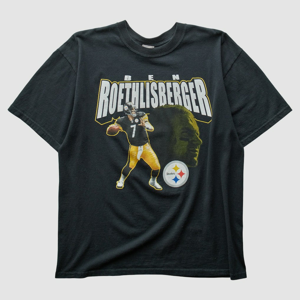 Pittsburgh Steelers NFL 2000s T-shirt - Black Vintage - Fanatics