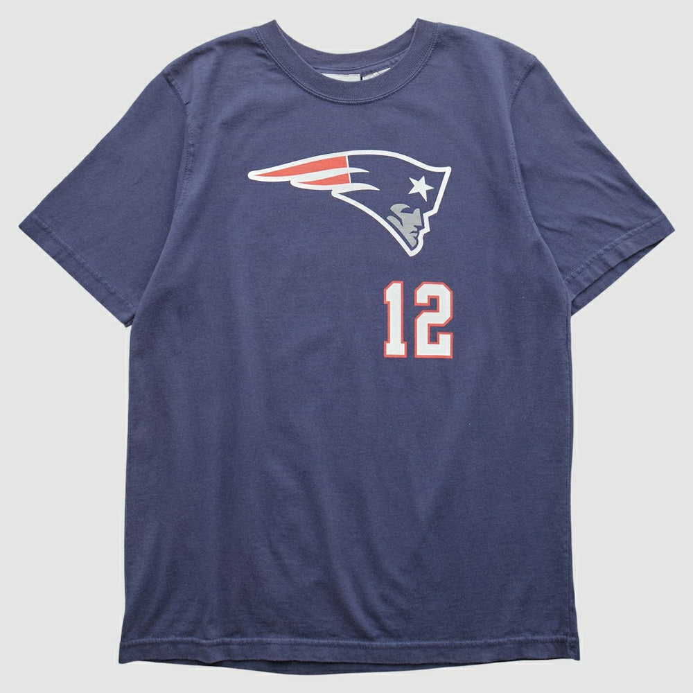 New England Patriots Reebok 2000s T-shirt - Navy Vintage - Fanatics