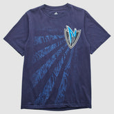 Adidas Dallas Mavericks 2010s T-shirt Navy Vintage