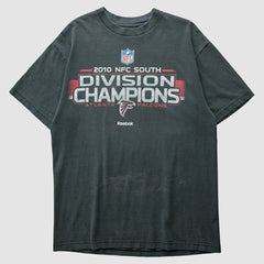 Atlanta Falcons Reebok 2010 T-shirt - Charcoal Vintage - Fanatics