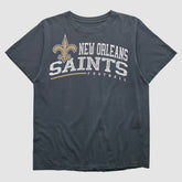 New Orleans Saints Reebok 2000s T-shirt - Black Vintage - Fanatics