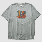 Cincinnati Bengals NFL 2010s T-shirt - Heather Gray Vintage - Fanatics