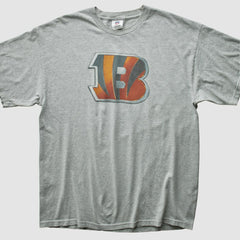 Cincinnati Bengals NFL 2010s T-shirt - Heather Gray Vintage - Fanatics