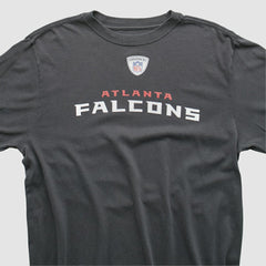 Atlanta Falcons Reebok 2000s Long Sleeve T-shirt - Charcoal Vintage - Fanatics
