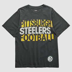 Pittsburgh Steelers Reebok 2000s T-shirt - Black Vintage - Fanatics