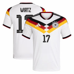Adidas - Florian Wirtz Germany National Team 2026 Home Replica Jersey - White