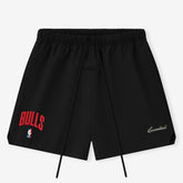 Chicago Bulls Fear of God x NBA Unisex Classic Fit Shorts Black