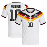 Adidas - Jamal Musiala Germany National Team 2026 Home Jersey - White