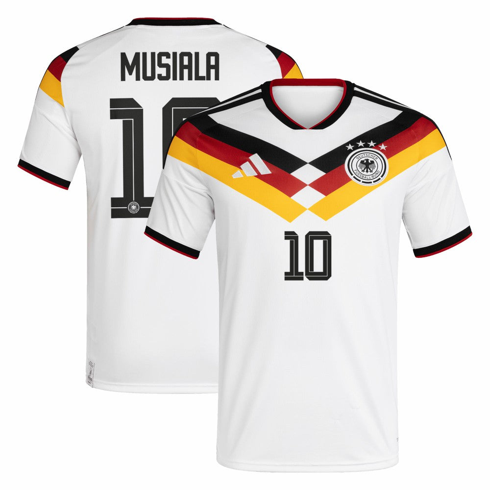 Adidas - Jamal Musiala Germany National Team 2026 Home Replica Jersey - White