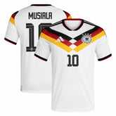 Adidas - Jamal Musiala Germany National Team 2026 Home Replica Jersey - White