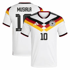 Adidas - Jamal Musiala Germany National Team 2026 Home Replica Jersey - White