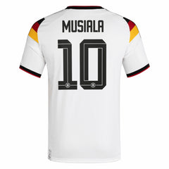Adidas - Jamal Musiala Germany National Team 2026 Home Replica Jersey - White