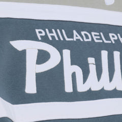 Philadelphia Phillies Mitchell & Ness Cooperstown Collection Thunderstorm Head Coach Hoodie Sale