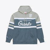 San Francisco Giants Mitchell & Ness Cooperstown Collection Thunderstorm Head Coach Hoodie Online