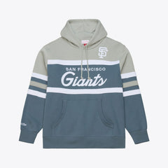 San Francisco Giants Mitchell & Ness Cooperstown Collection Thunderstorm Head Coach Hoodie Online