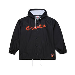 Baltimore Orioles Mitchell & Ness Full-Snap Hooded Coaches Jacket for sale
