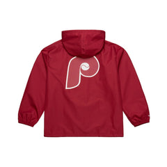 Philadelphia Phillies Mitchell & Ness Full-Snap Hooded Coaches Jacket Discount