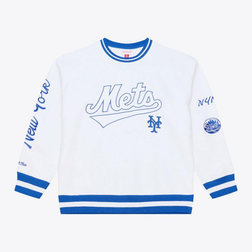 New York Mets Mitchell & Ness Arctic Fleece Sweatshirt Discount