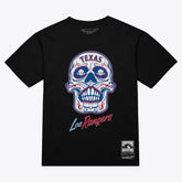 Texas Rangers Mitchell & Ness Women's Sugar Skull Boxy T-Shirt Discount