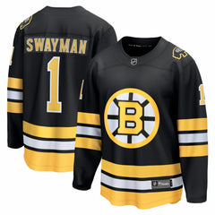 Jeremy Swayman Boston Bruins Fanatics Home Breakaway Jersey - Black | Fanatics Lifestyle