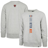 Chicago Bears '47 Good. Better. Best. Franklin Sweatshirt - Heather Gray - 47 brand